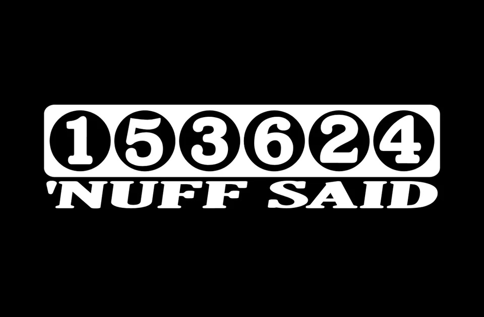 153624 CALCOMANÍAS EN LÍNEA SEIS RECTAS 6 CILINDROS PEGATINAS MOTOR GAS DIÉSEL  Foto 1 de 1