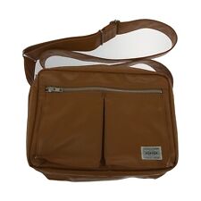 PORTER Women's Freestyle Shoulder Bag Zipper closure Brown Pre-owned H9.4xW11.8