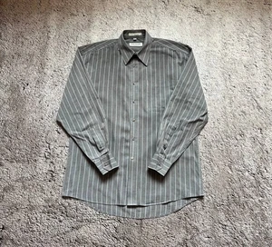 Balmain Paris Striped Long Sleeve Shirt Size M - Picture 1 of 10
