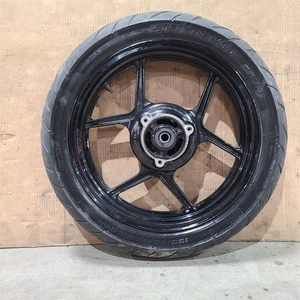 Kawasaki EX250 250 2009 OEM rueda trasera Enkei y neumático Shinko 130/70-17 PS1097 - Imagen 1 de 11