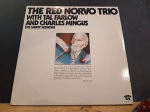 RED NORVO TRIO WITH TAL FARLOW & CHARLES MINGUS  Savoy Sessions  DBL LP  EX ! - Picture 1 of 11
