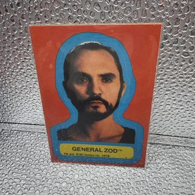1978 TOPPS SUPERMAN STICKER "General Zod" - Image 1 of 2