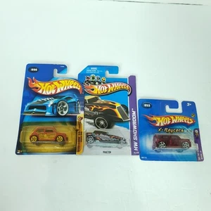 Hot Wheels Cars X-Raycers Scion Phaeton Showroom Morris Mini Lot Of 3 NEW - Picture 1 of 5