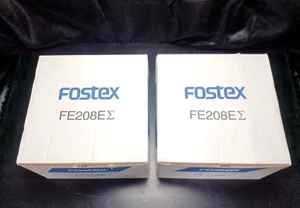 Par de altavoces de rango completo FOSTEX FE208EΣ 8 pulgadas altavoces de rango completo 80 W probados con caja - Imagen 1 de 18