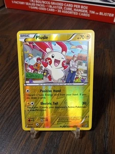 2014 Pokémon Furious Fists Reverse Holo Plusle #31/111 - Picture 1 of 6