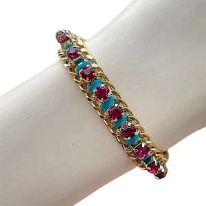NEW Rachel Roy Gold-Tone Crystal Friendship Slider Cord Bracelet - Picture 1 of 4