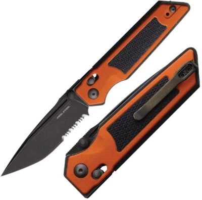 Cuchillo Plegable Real Steel Sacra TAC Bloqueo de Barra Transversal 3" K110 Herramienta Hoja de Acero G10 Foto 1 de 4