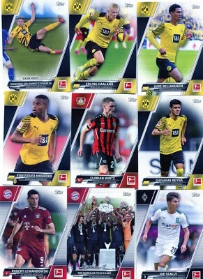 2021-22 Topps Bundesliga  Base Pick Your Card Build a Set - Image 1 of 2