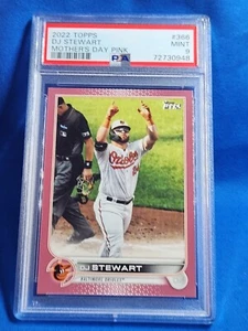 2022 TOPPS SERIES TWO #366 DJ STEWART MOTHERS DAY PINK PSA 9 ๐ฅ 16/50 ๐ฅ - Picture 1 of 2