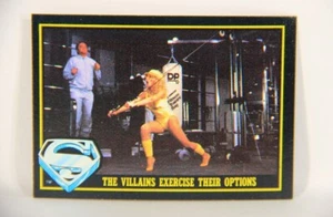 Superman 3 Topps 1983 Card #53 The Villains Exercise Their Options ENG L019118 - Picture 1 of 2