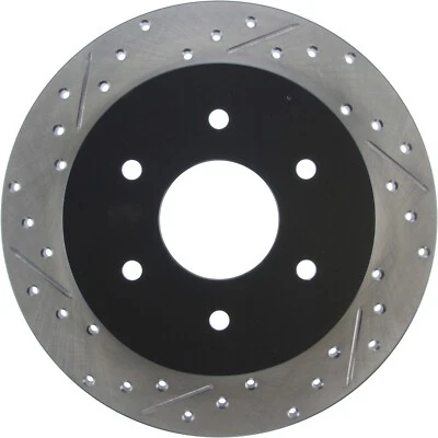 Rotor de freno de disco lateral del pasajero trasero para Armada, Titan, QX56+Más (127.42081R) Foto 1 de 4