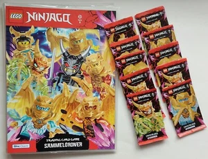 Lego Ninjago Trading Cards Serie 8 Crystalized  1 x Sammelmappe + 10 Booster - Bild 1 von 1