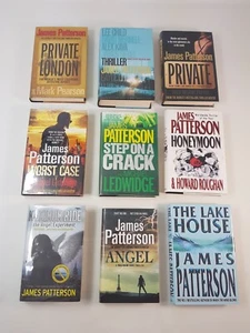 Private London Worst Case JAMES PATTERSON 9 Book Bundle Thrillers Hardback HB  - Foto 1 di 6