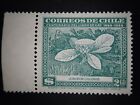 Correos De Chile Fauna 1948 $2.60 A118 Scott# 255 W/Tab Green Single Mlh Rare