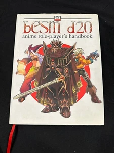 BESM d20 RPG Anime Role-Player's Handbook HC Deluxe Limited Edition #02-699 - Picture 1 of 5