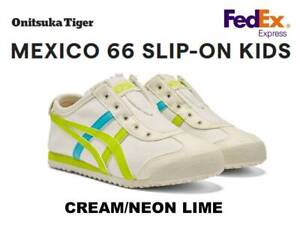 Onitsuka tiger Mexico 66 SLIP-ON KIDS Sneakers New with box From Japan FedEx