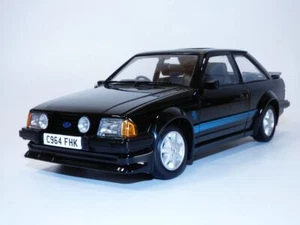 FORD ESCORT RS TURBO noir - princesse DIANA 1/18 - Imagen 1 de 5