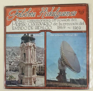 FOLKLORE HIDALGUENSE, FEAT, BANDA SINFONICA DEL ESTADO DE HIDALGO, 1969 MEX. LP - Picture 1 of 4