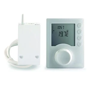 Delta Dore 6053073 Tybox 137+ Thermostat Programmable Wireless White - Picture 1 of 2