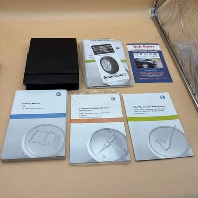 Volkswagen Golf 2015 manual del propietario garantía con estuche incluido Foto 1 de 4