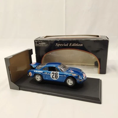 Modellino Maisto Renault Alpine serie limitata Montecarlo sc. 1/18 blu - Immagine 1 di 4