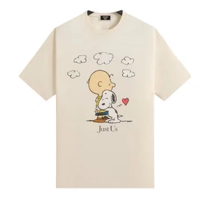 Kith x Peanuts Charlie Brown Just Us T-Shirt Sandrift (KHM033409-104) Größe Large - Bild 1 von 4