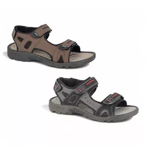 PDQ Mens Walking Sports Double Sandals Trail Summer Holiday Beach Shoes Size - Picture 1 of 12
