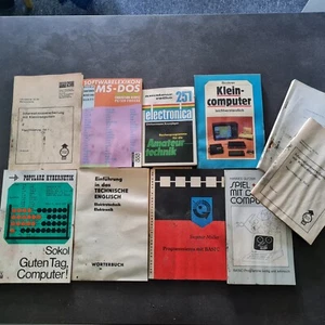 10DDR Bücher Hefte Elektronik-TGL-Schaltkreise-MS DOS-Computer-Elektronik -Klein - Bild 1 von 14
