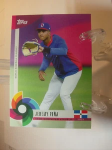 2023 Topps World Baseball Classic Global Stars #4 - Jeremy Peña (3524) - Picture 1 of 2
