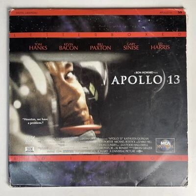 Apollo 13 Laserdisc 42580 Widescreen LD WS Laser Disc Tom Hanks Kevin Bacon Foto 1 de 4
