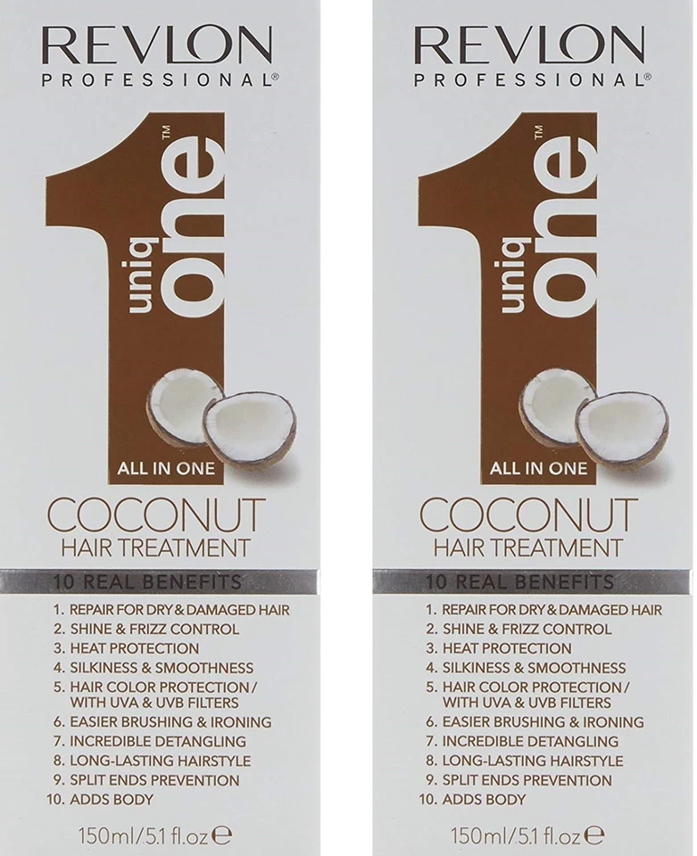 Paquete de 2 Revlon Professional Uniq One Coco 5,1 OZ Foto 1 de 1