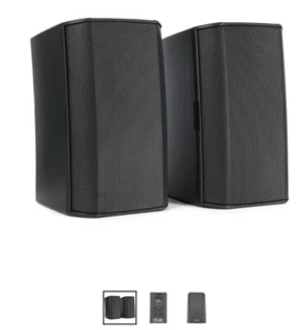 QSC AD-S4T-BK – Two Way Surface Mount Loudspeaker (Black, Pair) - Picture 1 of 3