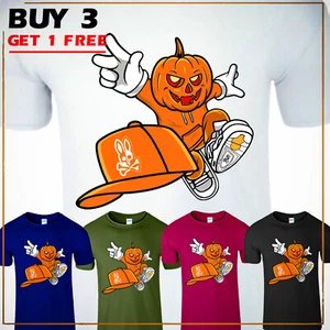 Halloween Graphic Funny Novelty Bone Rabbit Birthday Patriotic Men's T-Shirt USA - Picture 1 of 12