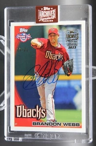 Brandon Webb - 2023 Topps Archives Retired Auto /21 - Factory Sealed - Arizona - Picture 1 of 3