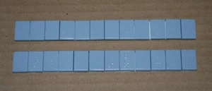 24 pieces Epoxy Coated Stick-On Self-Adhesive 1/4oz Lead Wheel Weights - Picture 1 of 2