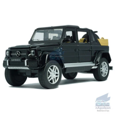 1:32 Maybach G650 Landaulet Model Car Diecast Toy Vehicle Collection Gift Black - Image 1 of 4