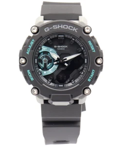 New Casio G-Shock Carbon Core Guard Black Chrono Watch 47mm GA2200M-1A $140 - Picture 1 of 5