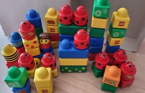 Lego Duplo PRIMO 20 Teile Baby Motorik Set: Baustein Steine Rassel Figur Platte
