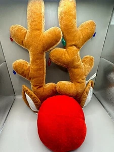 Reindeer Christmas Car Character Kit In Good Condition 3 Piece Set - Picture 1 of 3