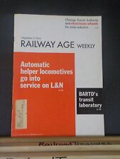 Railway Age 1964 September 7 Weekly CTA aluminum wheel Automatic helper loc  L&N