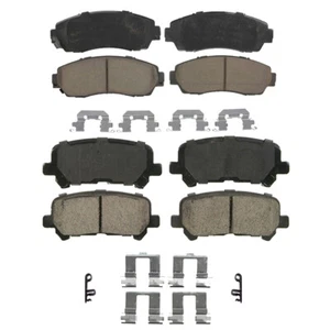 Front & Rear Ceramic Pads For Honda Odyssey 2011- 2014 2015 2016 2017 Brake Kit - Picture 1 of 7