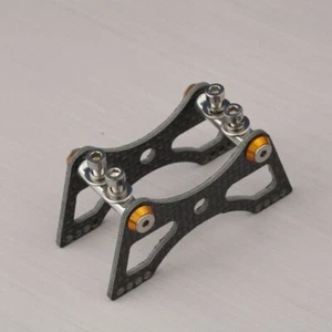 Carbon Fiber Stand 225MG Servo Mount for Servo (HiTEC 225MG) RC Boat 524B30 - Picture 1 of 5