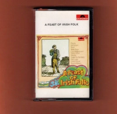 A Feast Of Irish Folk - Various Artists - Cassette (Polydor Ireland 3236 605) - Image 1 of 4