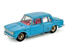 Vtg DINKY TOYS France Blue SIMCA 1000 523, Concave Wheels, for Restore / ASIS