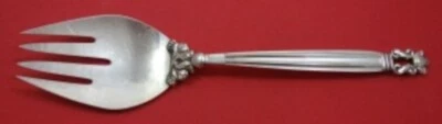 Acorn by Georg Jensen Sterling Silver Vegetable Fork with GI/GJ Mark 9 1/2" - Image 1 of 2