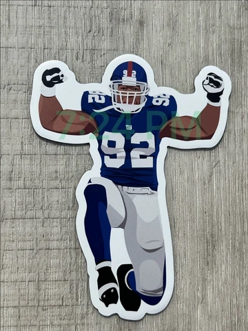 Michael Strahan #92 MAGNET - New York Giants Vinyl  CAR DECAL NFL Vector art Cover
