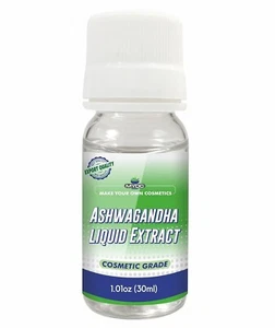 Ashwagandha Liquid Extract | Cosmetic Grade | DIY Skincare | 30ml - 120ML. - Picture 1 of 3