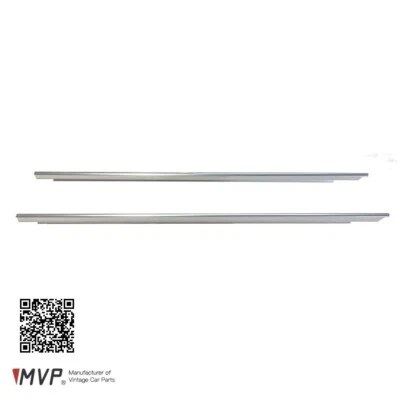 MVP BMW 2002 Chrome Rear Window  Inner Trim Set (RH+LH), 51367441120+51367441121 - Image 1 of 3