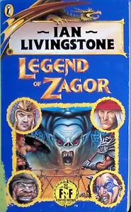 Fighting Fantasy 54 - Legend of Zagor - 1./3. Ed. (Black Dragon) - B-/B-/B- - Imagen 1 de 9