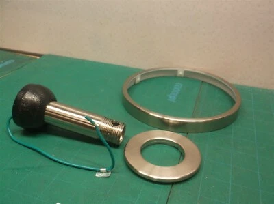 1002227827 REP Canopy Bracket for Home Decorators Mercer 52 Ceiling Fan Nickel - Image 1 of 3